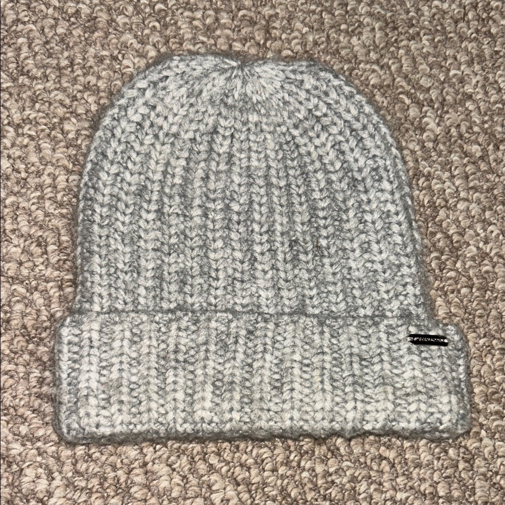 Steve Madden Light Gray Knit Hat